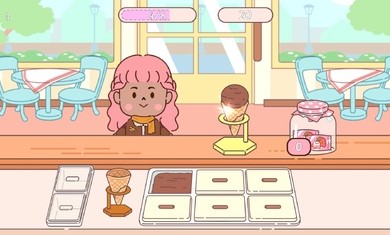 冰淇淋咖啡馆小游戏免费无广告版