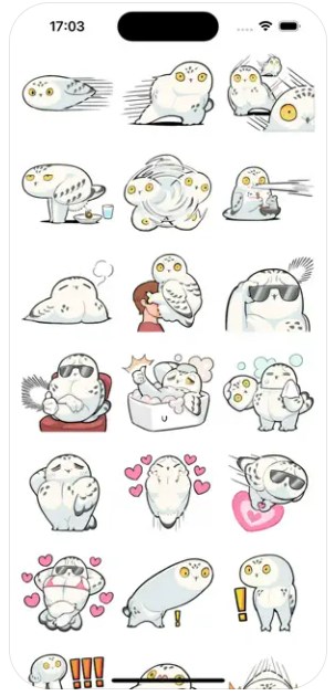Owl Emotion Pack贴纸软件下载