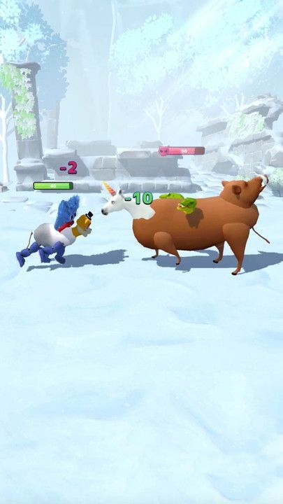 强大怪兽雪地对决游戏手机免费版下载
